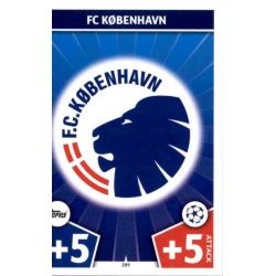 Escudo København 289 Match Attax Champions 2017-18