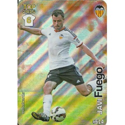 Javi Fuego Valencia Rayas Diagonales Puntas Redondas 614 Las Fichas Quiz Liga 2016 Official Quiz Game Collection