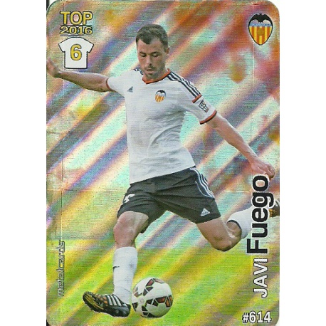 Javi Fuego Valencia Rayas Diagonales Puntas Redondas 614 Las Fichas Quiz Liga 2016 Official Quiz Game Collection