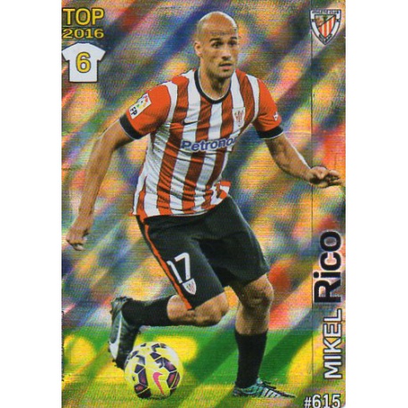 Mikel Rico Athletic Club Rayas Diagonales Puntas Redondas 615 Las Fichas Quiz Liga 2016 Official Quiz Game Collection