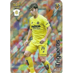 Manu Trigueros Villarreal Rayas Diagonales Puntas Redondas 617 Las Fichas Quiz Liga 2016 Official Quiz Game Collection