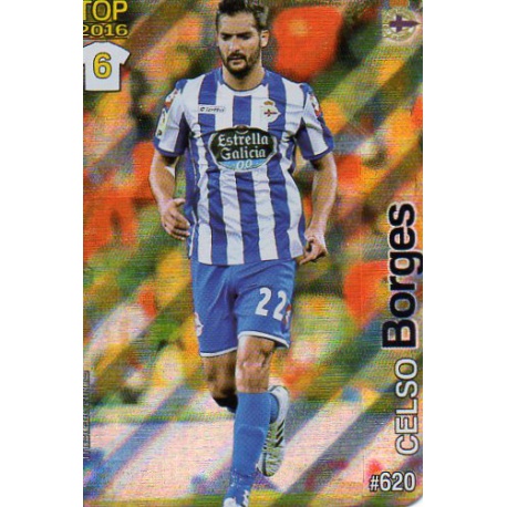 Celso Borges Deportivo Rayas Diagonales Puntas Redondas 620 Las Fichas Quiz Liga 2016 Official Quiz Game Collection