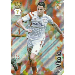 Vitolo Sevilla Rayas Diagonales Puntas Redondas 625 Las Fichas Quiz Liga 2016 Official Quiz Game Collection