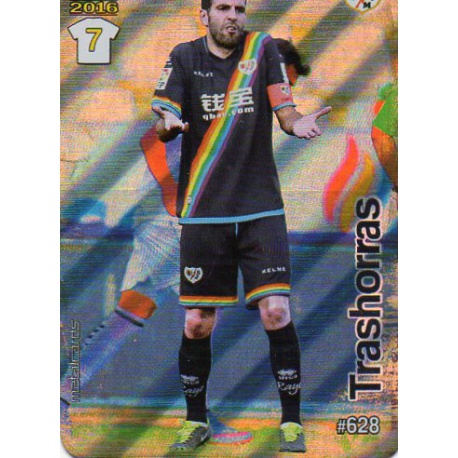 Trashorras Rayo Vallecano Rayas Diagonales Puntas Redondas 628 Las Fichas Quiz Liga 2016 Official Quiz Game Collection