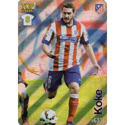 Koke Atlético Madrid Rayas Diagonales Puntas Redondas 633 Las Fichas Quiz Liga 2016 Official Quiz Game Collection