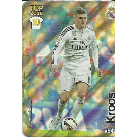 Kroos Real Madrid Rayas Diagonales Puntas Redondas 641 Las Fichas Quiz Liga 2016 Official Quiz Game Collection
