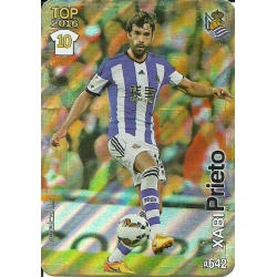 Xabi Prieto Real Sociedad Rayas Diagonales Puntas Redondas 642 Las Fichas Quiz Liga 2016 Official Quiz Game Collection