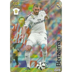 Benzema Real Madrid Rayas Diagonales Puntas Redondas 649 Las Fichas Quiz Liga 2016 Official Quiz Game Collection