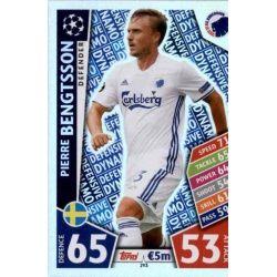 Pierre Bengtsson København 293 Match Attax Champions 2017-18