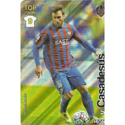 Víctor Casadesus Levante Rayas Diagonales Puntas Redondas 656 Las Fichas Quiz Liga 2016 Official Quiz Game Collection