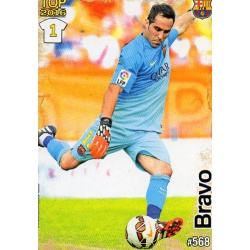 Claudio Bravo Barcelona Mate Puntas Redondas 568 Las Fichas Quiz Liga 2016 Official Quiz Game Collection