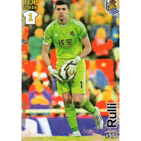 Rulli Real Sociedad Mate Puntas Redondas 571 Las Fichas Quiz Liga 2016 Official Quiz Game Collection