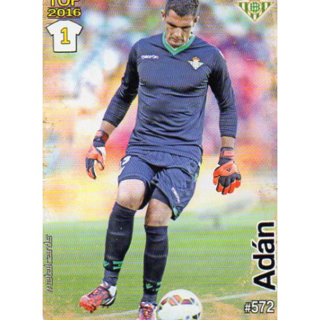 Adán Betis Mate Puntas Redondas 572 Las Fichas Quiz Liga 2016 Official Quiz Game Collection