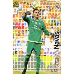 Keylor Navas Real Madrid Mate Puntas Redondas 576 Las Fichas Quiz Liga 2016 Official Quiz Game Collection
