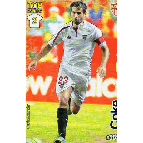 Coke Sevilla Mate Puntas Redondas 585 Las Fichas Quiz Liga 2016 Official Quiz Game Collection