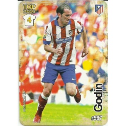 Godin Atlético Madrid Mate Puntas Redondas 587 Las Fichas Quiz Liga 2016 Official Quiz Game Collection