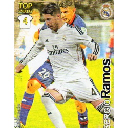 Sergio Ramos Real Madrid Mate Puntas Redondas 592 Las Fichas Quiz Liga 2016 Official Quiz Game Collection