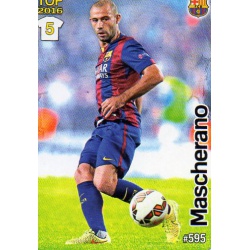 Mascherano Barcelona Mate Puntas Redondas 595 Las Fichas Quiz Liga 2016 Official Quiz Game Collection