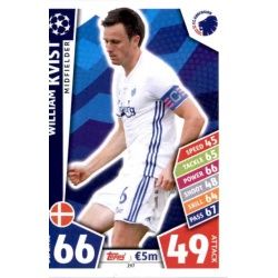 William Kvist København 297 Match Attax Champions 2017-18