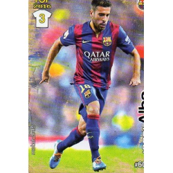 Jordi Alba Barcelona Mate Puntas Redondas 604 Las Fichas Quiz Liga 2016 Official Quiz Game Collection