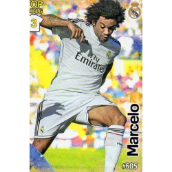 Marcelo Real Madrid Mate Puntas Redondas 605 Las Fichas Quiz Liga 2016 Official Quiz Game Collection