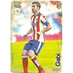 Gabi Atlético Madrid Mate Puntas Redondas 613 Las Fichas Quiz Liga 2016 Official Quiz Game Collection