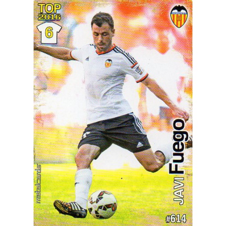 Javi Fuego Valencia Mate Puntas Redondas 614 Las Fichas Quiz Liga 2016 Official Quiz Game Collection
