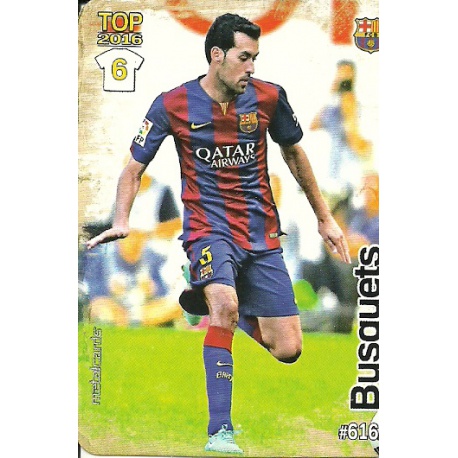 Busquets Barcelona Mate Puntas Redondas 616 Las Fichas Quiz Liga 2016 Official Quiz Game Collection