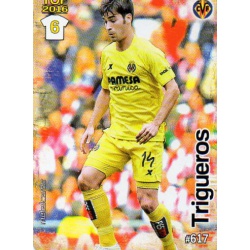 Manu Trigueros Villarreal Mate Puntas Redondas 617 Las Fichas Quiz Liga 2016 Official Quiz Game Collection