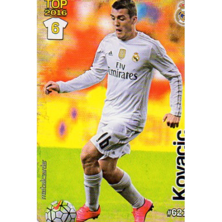Kovacic Real Madrid Mate Puntas Redondas 621 Las Fichas Quiz Liga 2016 Official Quiz Game Collection
