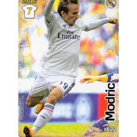 Modric Real Madrid Mate Puntas Redondas 622 Las Fichas Quiz Liga 2016 Official Quiz Game Collection