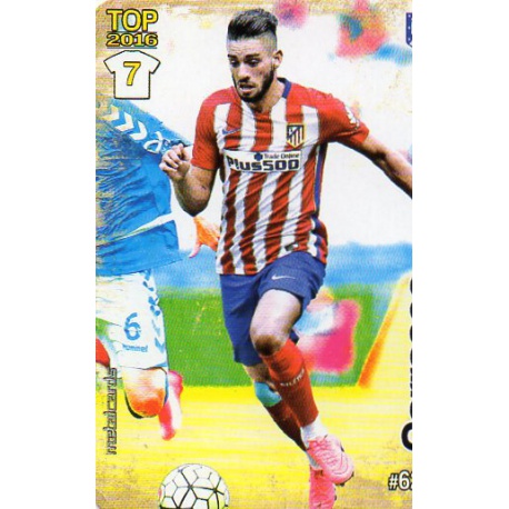 Carrasco Atlético Madrid Mate Puntas Redondas 623 Las Fichas Quiz Liga 2016 Official Quiz Game Collection