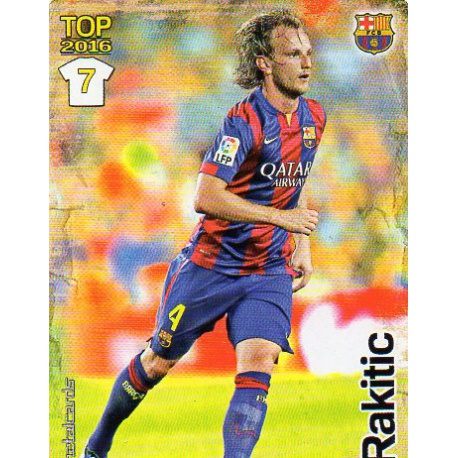 Rakitic Barcelona Mate Puntas Redondas 624 Las Fichas Quiz Liga 2016 Official Quiz Game Collection