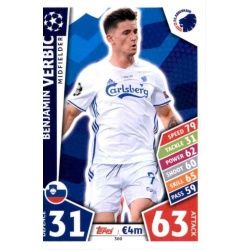 Benjamin Verbič København 300 Match Attax Champions 2017-18