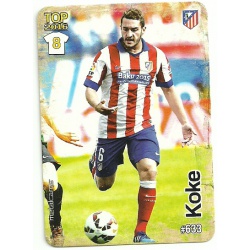 Koke Atlético Madrid Mate Puntas Redondas 633 Las Fichas Quiz Liga 2016 Official Quiz Game Collection