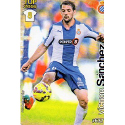 Víctor Sánchez Espanyol Mate Puntas Redondas 637 Las Fichas Quiz Liga 2016 Official Quiz Game Collection