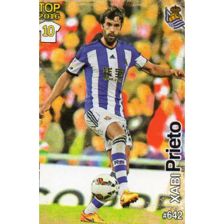 Xabi Prieto Real Sociedad Mate Puntas Redondas 642 Las Fichas Quiz Liga 2016 Official Quiz Game Collection