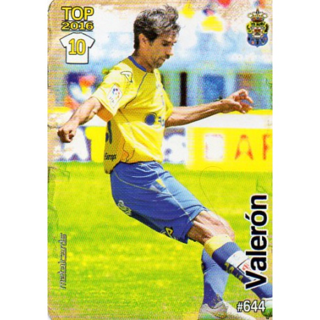 Valerón Las Palmas Mate Puntas Redondas 644 Las Fichas Quiz Liga 2016 Official Quiz Game Collection