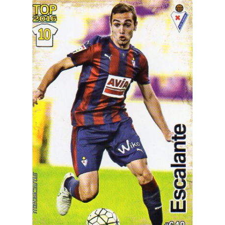 Escalante Eibar Mate Puntas Redondas 648 Las Fichas Quiz Liga 2016 Official Quiz Game Collection