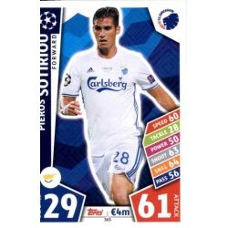 Pieros Sotiriou København 303 Match Attax Champions 2017-18
