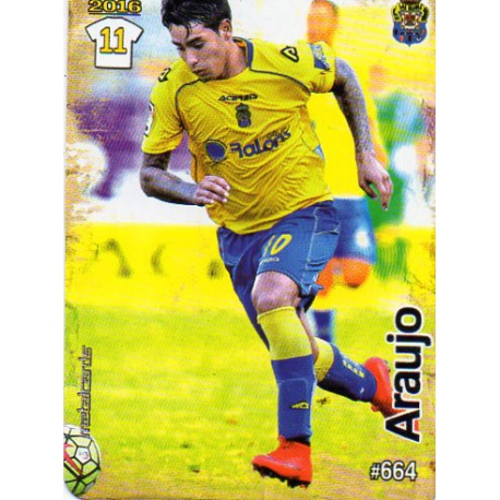 Araujo Las Palmas Mate Puntas Redondas 664 Las Fichas Quiz Liga 2016 Official Quiz Game Collection