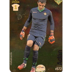 Adán Betis Dorado Puntas Redondas 572 Las Fichas Quiz Liga 2016 Official Quiz Game Collection
