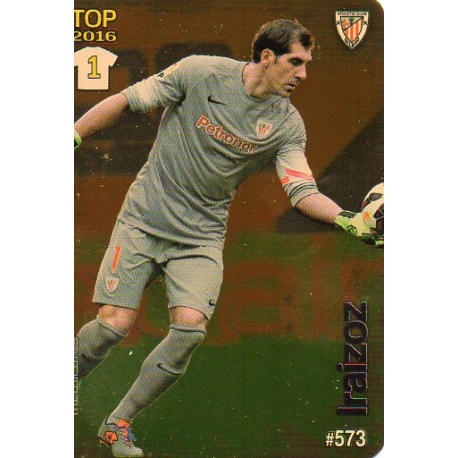 Gorka Iraizoz Athletic Club Dorado Puntas Redondas 573 Las Fichas Quiz Liga 2016 Official Quiz Game Collection