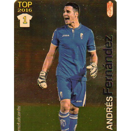 Andrés Fernández Granada Dorado Puntas Redondas 575 Las Fichas Quiz Liga 2016 Official Quiz Game Collection