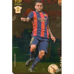 Dani Alves Barcelona Dorado Puntas Redondas 578 Las Fichas Quiz Liga 2016 Official Quiz Game Collection