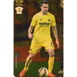 Mario Villarreal Dorado Puntas Redondas 579 Las Fichas Quiz Liga 2016 Official Quiz Game Collection