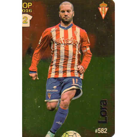 Lora Sporting Dorado Puntas Redondas 582 Las Fichas Quiz Liga 2016 Official Quiz Game Collection