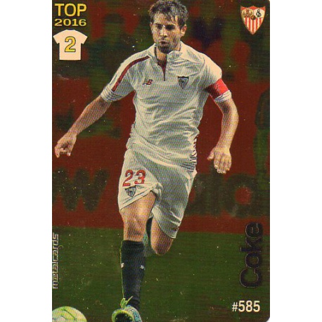 Coke Sevilla Dorado Puntas Redondas 585 Las Fichas Quiz Liga 2016 Official Quiz Game Collection