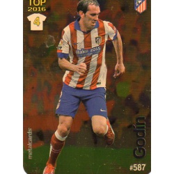 Godin Atlético Madrid Dorado Puntas Redondas 587 Las Fichas Quiz Liga 2016 Official Quiz Game Collection