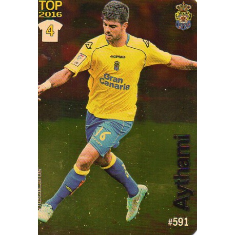 Aythami Las Palmas Dorado Puntas Redondas 591 Las Fichas Quiz Liga 2016 Official Quiz Game Collection